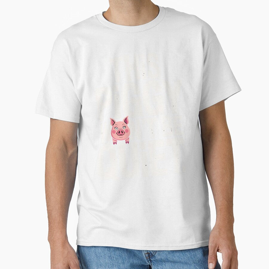 This Piggy Won't Be Quiet Design by designleon19 - Adult & Kids T-Shirts, Sweatshirts & Hoodies apparel design preview 1