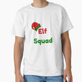 Elf Squad Funny Christmas Holiday Design by Quirky - Adult & Kids T-Shirts, Sweatshirts & Hoodies apparel design preview 1