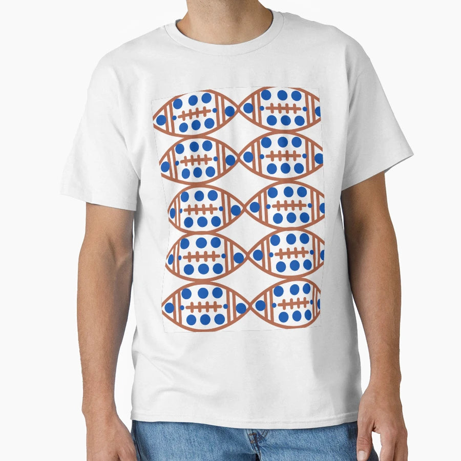 American Football Season Unique Polka Dot T-Shirt - Unique Graphic Unisex - T-Shirt, Sweatshirt, Hoodie