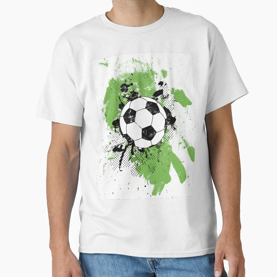 Painting World Soccer T-Shirt - Casual Everyday Wear Unisex - T-Shirt, Sweatshirt, Hoodie