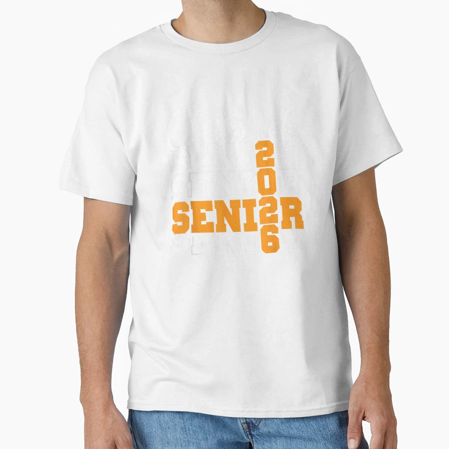 Proud Senior 2026 Graduation High T-Shirt - Unique Graphic Men Women - T-Shirt, Sweatshirt, Hoodie