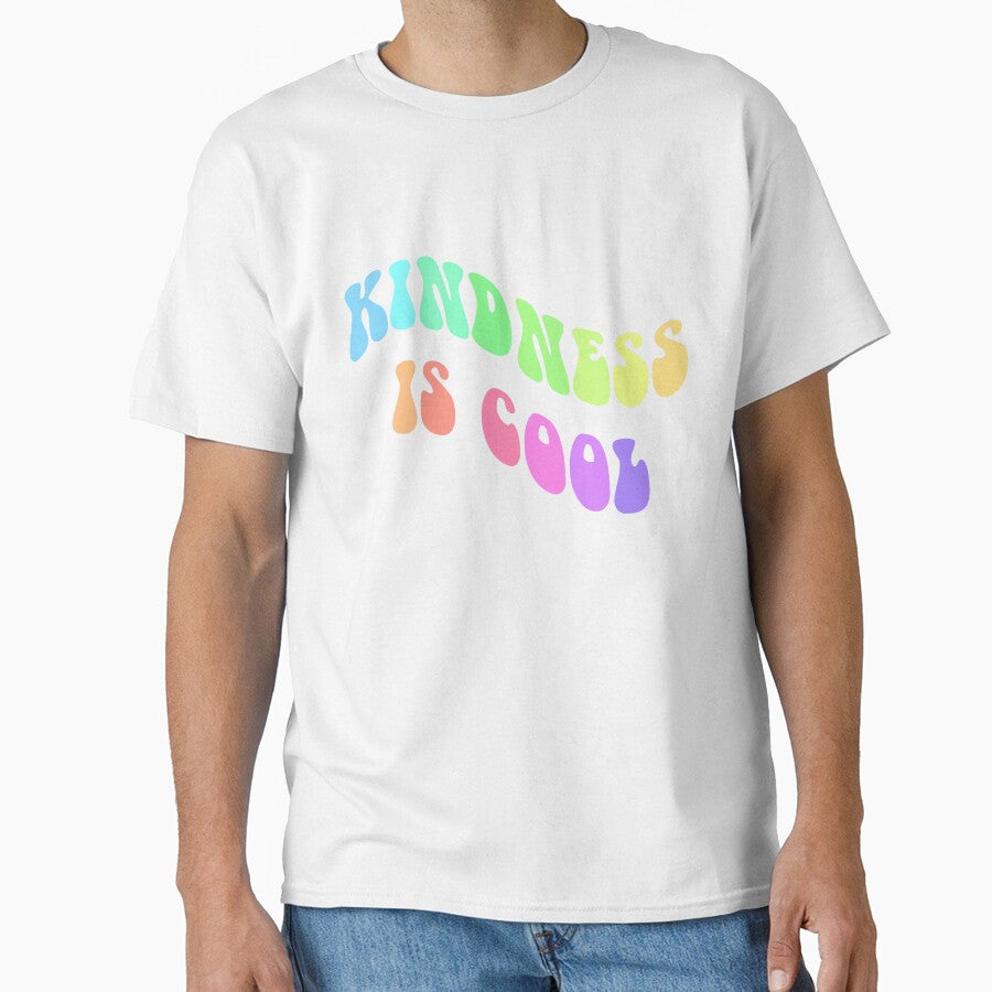 KINDNESS IS COOL rainbow by everything4eva - Adult & Kids T-Shirts, Sweatshirts & Hoodies apparel design preview 1