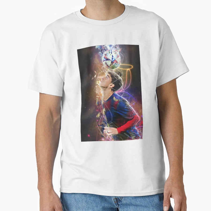 Pablo Gavi T-Shirt - Custom Art Print Men Women - T-Shirt, Sweatshirt, Hoodie