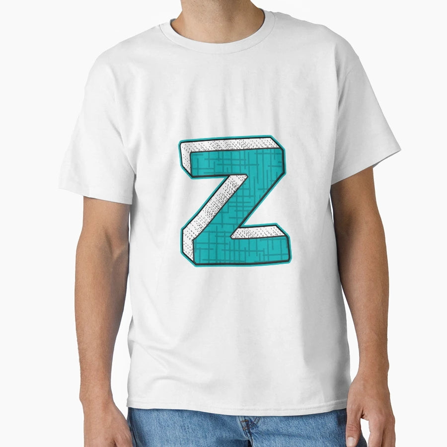 Alphabets Blue Ywzmls 17 T-Shirt - Trendy Graphic Men Women - T-Shirt, Sweatshirt, Hoodie