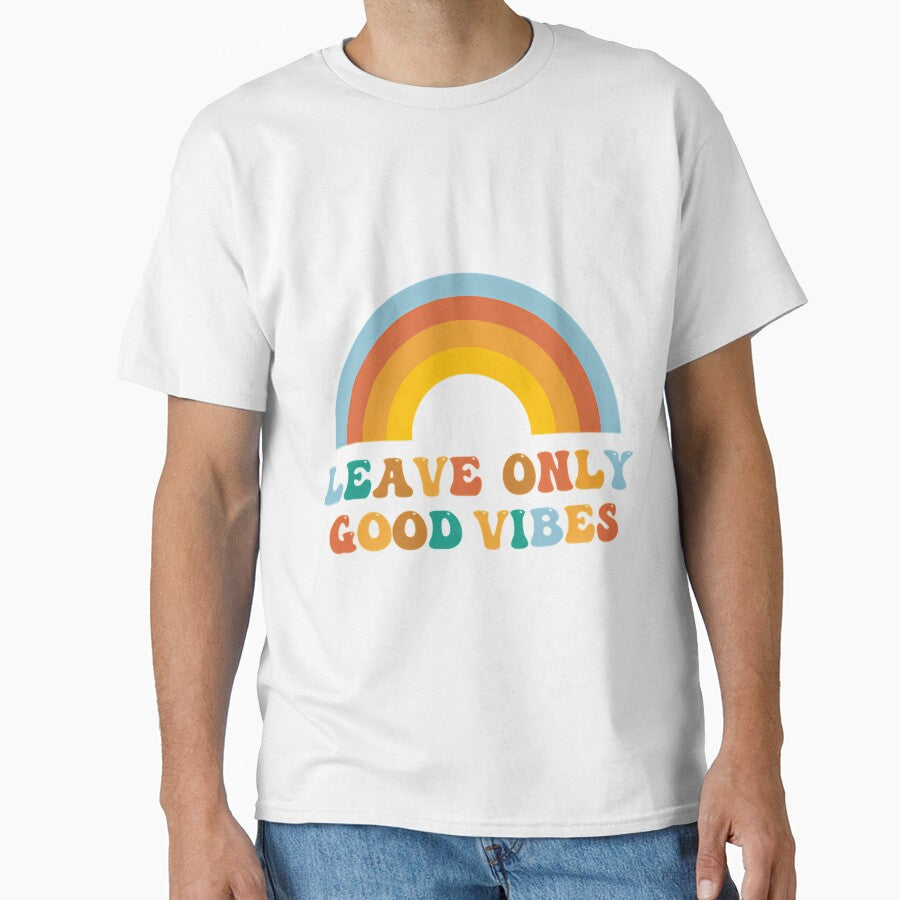 Leave Only Good Vibes Quote by ihgterpbizv18 - Adult & Kids T-Shirts, Sweatshirts & Hoodies apparel design preview 1
