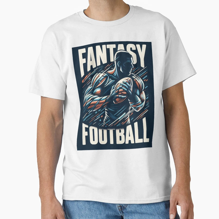 Fantasy Football Player T-Shirt - Unique Graphic for Adults - T-Shirt, Sweatshirt, Hoodie