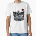 American Football Skeleton Halloween T-Shirt - Casual Everyday Wear Unisex - T-Shirt, Sweatshirt, Hoodie