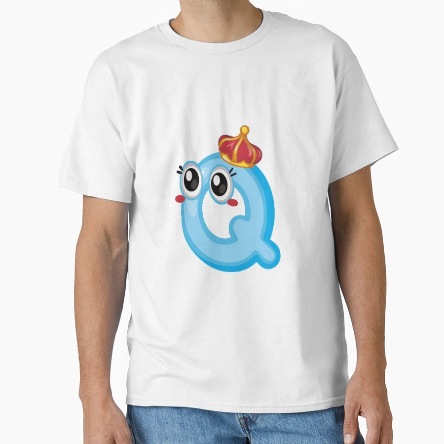 Letter Q T-Shirt - Trendy Graphic Unisex - T-Shirt, Sweatshirt, Hoodie