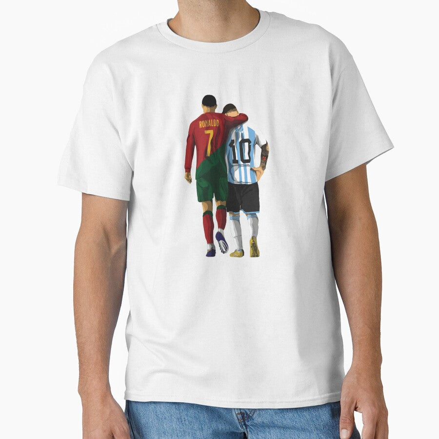 Messi Ronaldo Chit by teemix - Adult & Kids T-Shirts, Sweatshirts & Hoodies apparel design preview 1