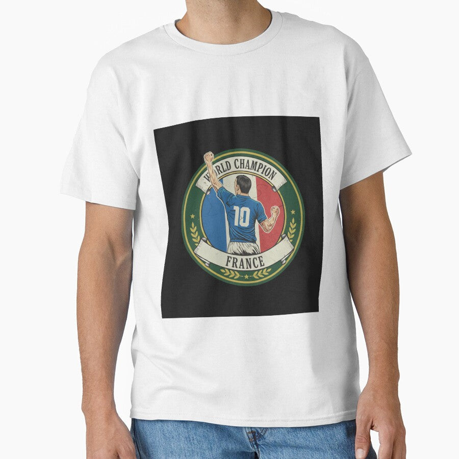 WORLD CHAMPIONS FRANCE by Unsent-Messages - Adult & Kids T-Shirts, Sweatshirts & Hoodies apparel design preview 1