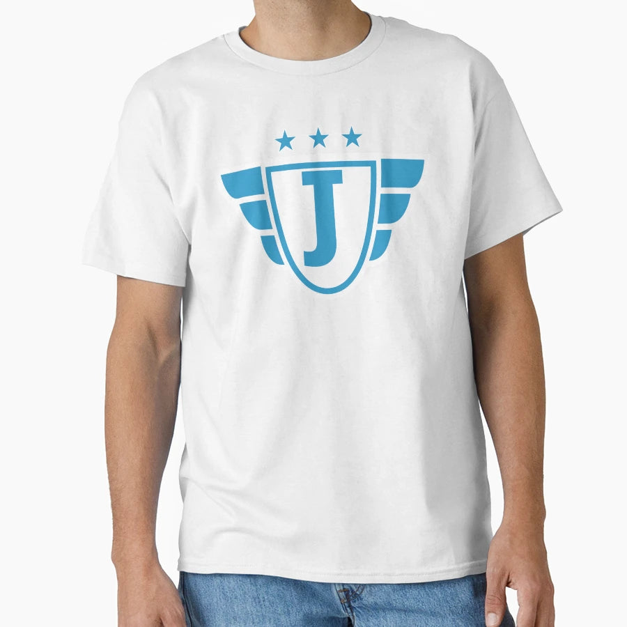 Superhero Letter J Stars And Wings T-Shirt - Novelty Apparel for Adults - T-Shirt, Sweatshirt, Hoodie