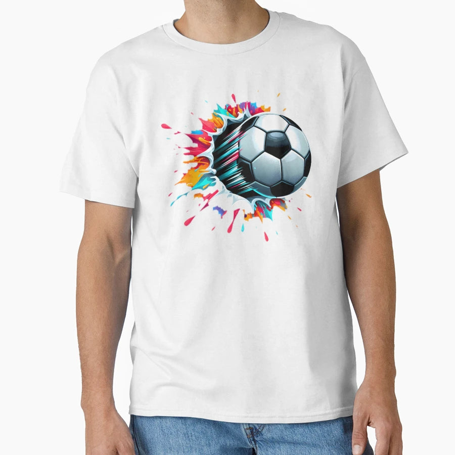 Soccer T-Shirt - Casual Everyday Wear Men Women - T-Shirt, Sweatshirt, Hoodie