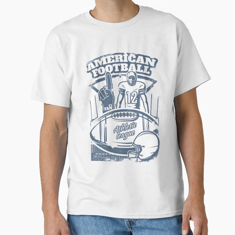 American Football Athletic League Fan Afc T-Shirt - Graphic Print Men Women - T-Shirt, Sweatshirt, Hoodie