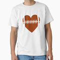 Football Love T-Shirt - Unique Graphic for Adults - T-Shirt, Sweatshirt, Hoodie