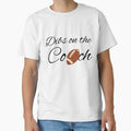 Dibs Coach Football T-Shirt - Minimalist Print for Adults - T-Shirt, Sweatshirt, Hoodie