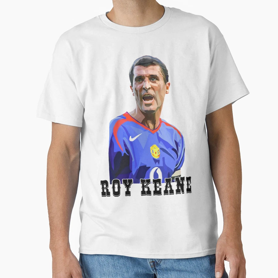 Roy Keane Football Superstar T-Shirt - Streetwear Style Unisex - T-Shirt, Sweatshirt, Hoodie