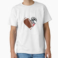 Football Cheerleading Heart Sports Fan T-Shirt - Unique Graphic Unisex - T-Shirt, Sweatshirt, Hoodie