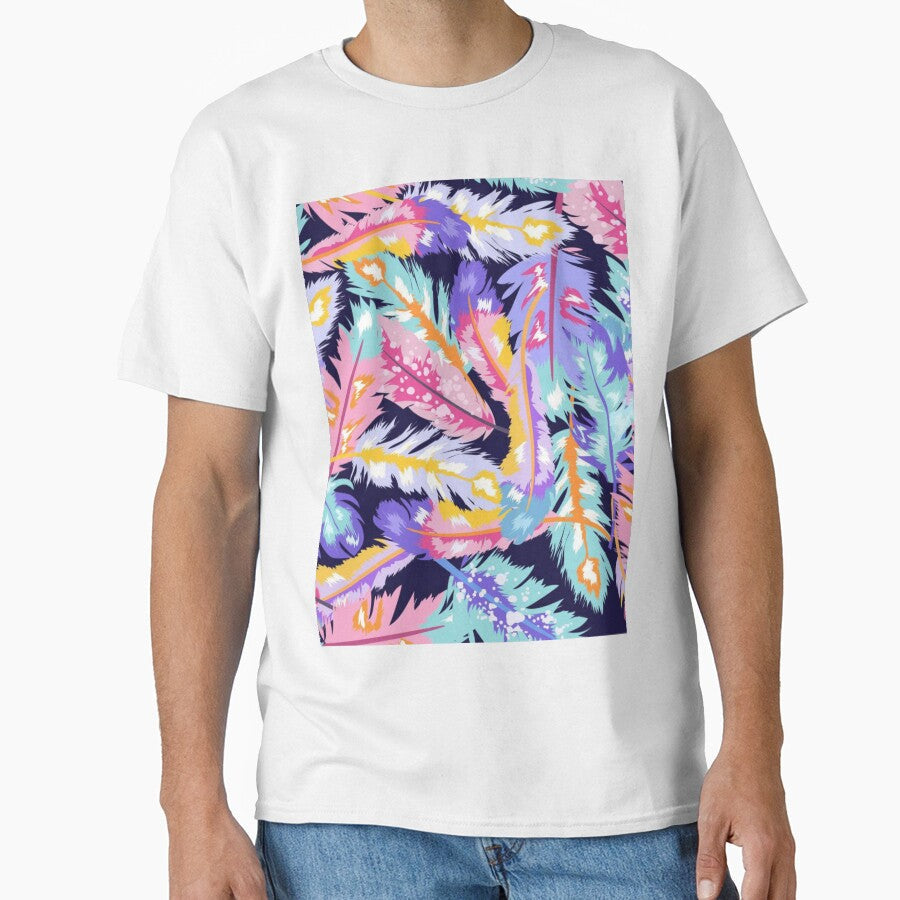 Bohemian feather by Wandering-aura - Adult & Kids T-Shirts, Sweatshirts & Hoodies apparel design preview 1