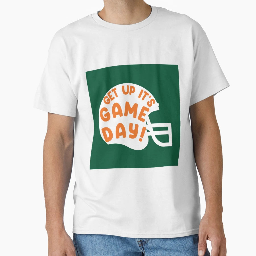 Get Up Its Gameday Miami T-Shirt - Aesthetic Graphic Men Women - T-Shirt, Sweatshirt, Hoodie