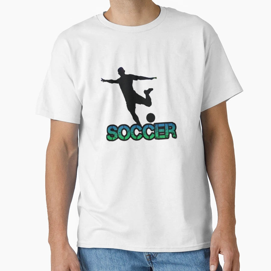 Soccer T-Shirt - Casual Everyday Wear Men Women - T-Shirt, Sweatshirt, Hoodie