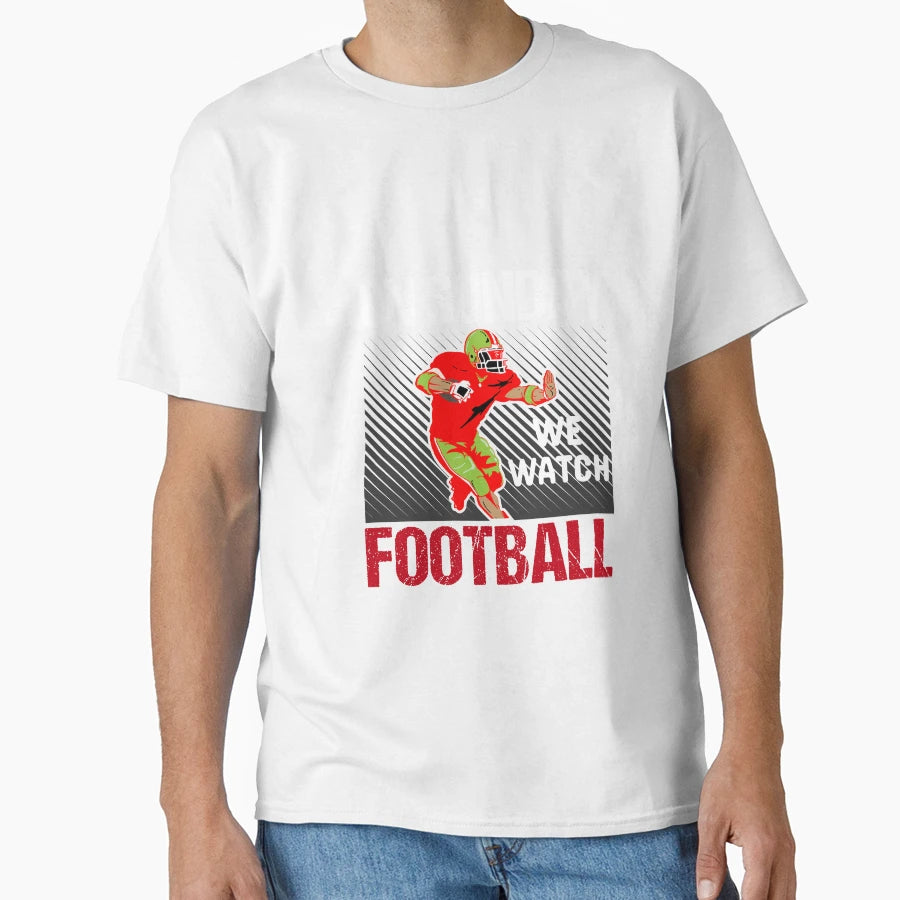 Football Lover American Football Player T-Shirt - Trendy Graphic for Adults - T-Shirt, Sweatshirt, Hoodie