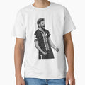 Khvicha Kvaratskhelia Black and White Version by - Adult & Kids T-Shirts, Sweatshirts & Hoodies apparel design preview 1