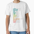 Think Positively Quote pattern by artbundleindia - Adult & Kids T-Shirts, Sweatshirts & Hoodies apparel design preview 1