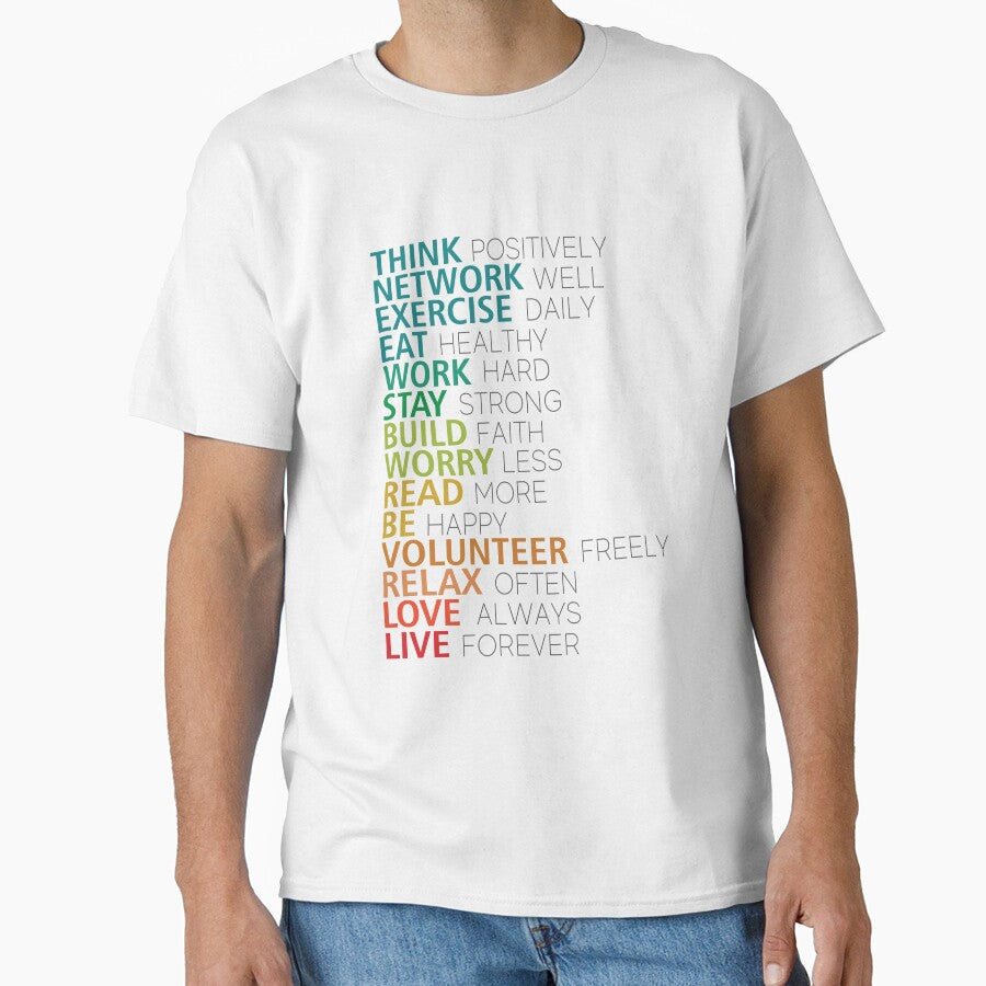 Think Positively Quote pattern by artbundleindia - Adult & Kids T-Shirts, Sweatshirts & Hoodies apparel design preview 1