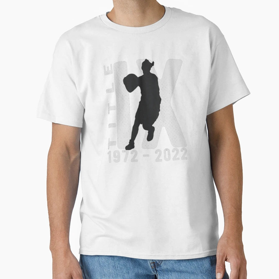 Title Ix 50Th Anniversary Us Education T-Shirt - Unique Graphic for Adults - T-Shirt, Sweatshirt, Hoodie