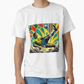 Brazil Football Art T-Shirt - Trendy Graphic Unisex - T-Shirt, Sweatshirt, Hoodie