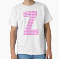Letter Z Zebra T-Shirt - Fun Novelty Design for Adults - T-Shirt, Sweatshirt, Hoodie