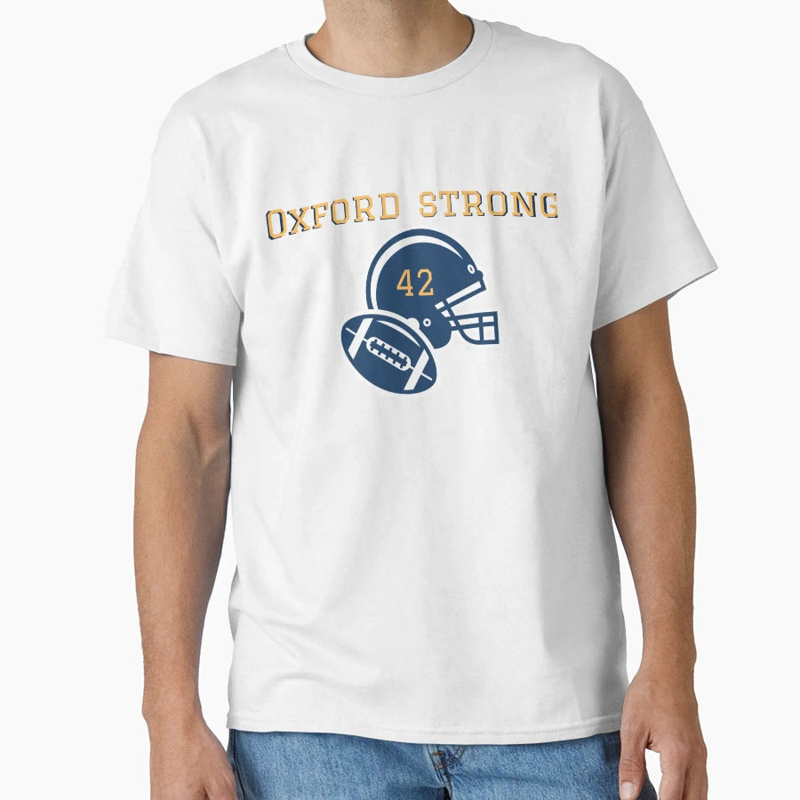 Oxford Strong Blue T-Shirt - Unique Graphic Unisex - T-Shirt, Sweatshirt, Hoodie