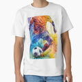 Football Watercolor Sport Art Football T-Shirt - Fun Novelty Design Unisex - T-Shirt, Sweatshirt, Hoodie