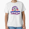 Croatia Football Dad Fathers Day Euro T-Shirt - Novelty Apparel for Adults - T-Shirt, Sweatshirt, Hoodie