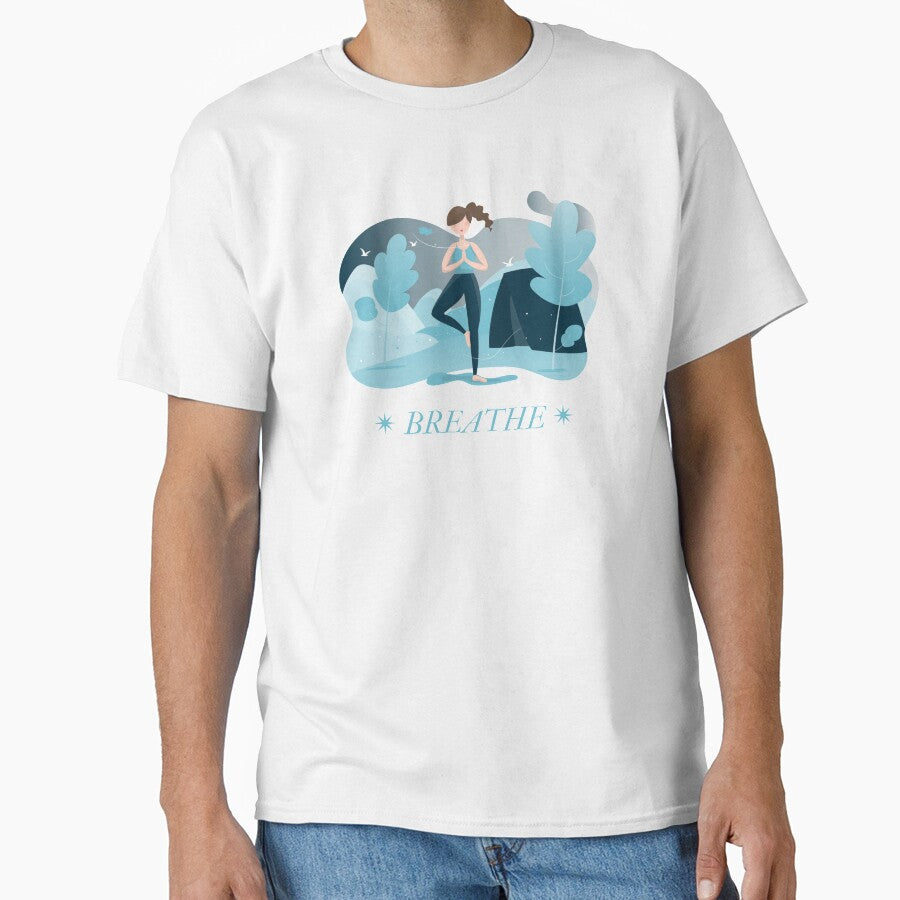 Perfect Yoga Poses Classic by HalasDesign - Adult & Kids T-Shirts, Sweatshirts & Hoodies apparel design preview 1