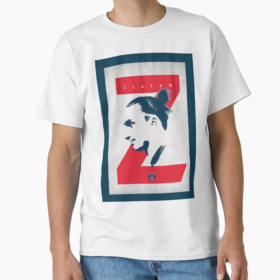 Zlatan Ibrahimovi T-Shirt - Unique Graphic for Adults - T-Shirt, Sweatshirt, Hoodie