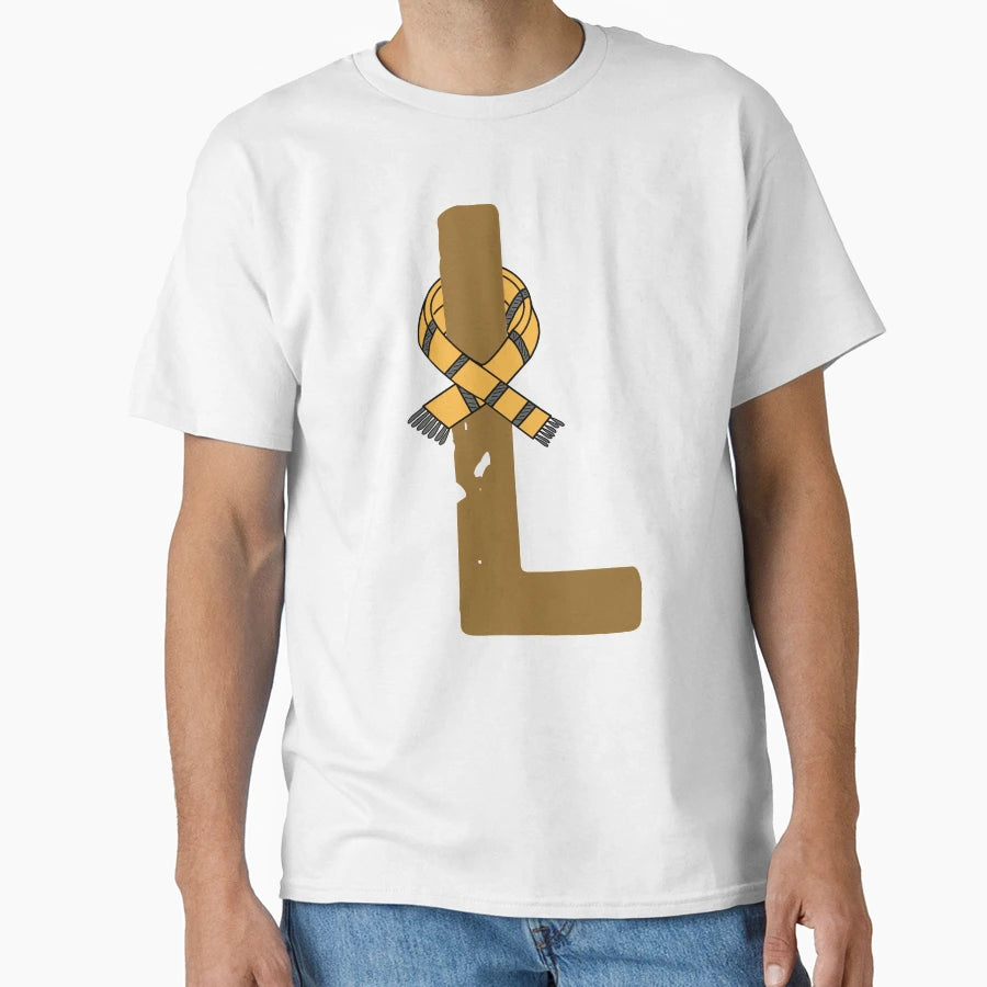 L Letter Magic School Team Badger T-Shirt - Graphic Print for Adults - T-Shirt, Sweatshirt, Hoodie