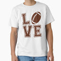 American Football Lover T-Shirt - Graphic Print Unisex - T-Shirt, Sweatshirt, Hoodie