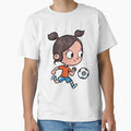 Ponytails Successfully Leads Soccer Ball T-Shirt - Custom Art Print Unisex - T-Shirt, Sweatshirt, Hoodie