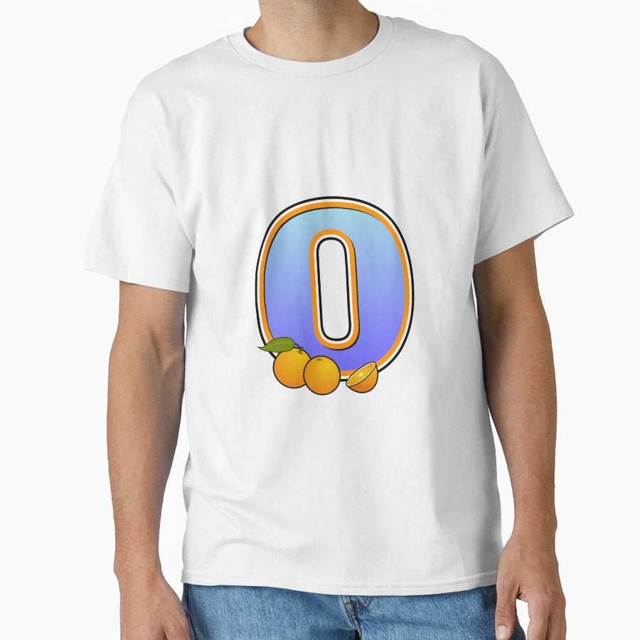 Alphabet Letter O T-Shirt - Graphic Print Unisex - T-Shirt, Sweatshirt, Hoodie