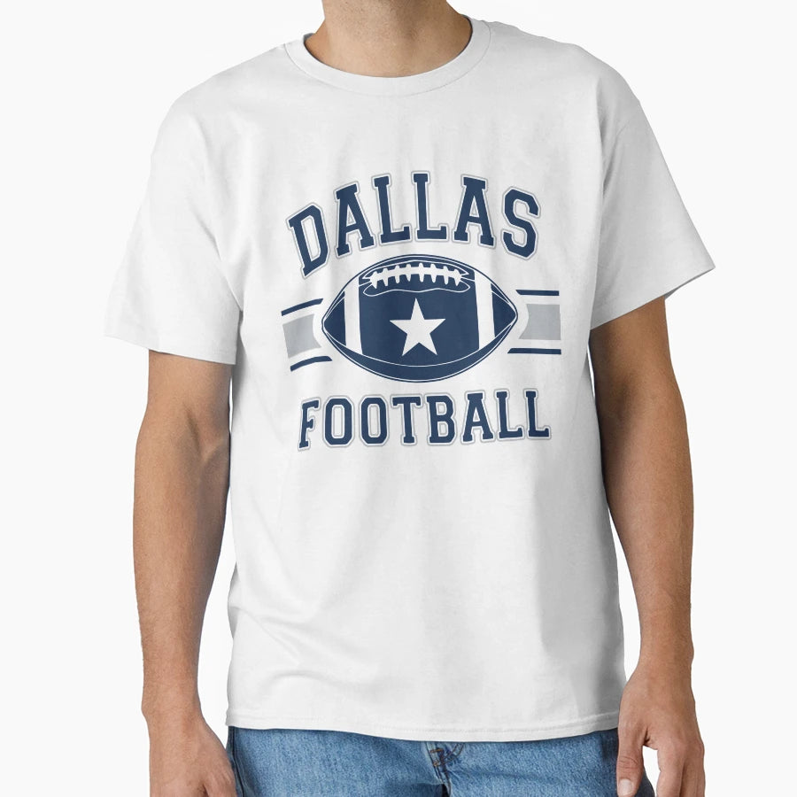 Dallas Football T-Shirt - Unique Graphic Unisex - T-Shirt, Sweatshirt, Hoodie