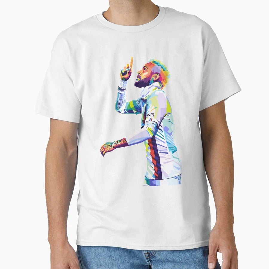 Neymar Jr Football Wpap Pop Art T-Shirt - Streetwear Style Unisex - T-Shirt, Sweatshirt, Hoodie