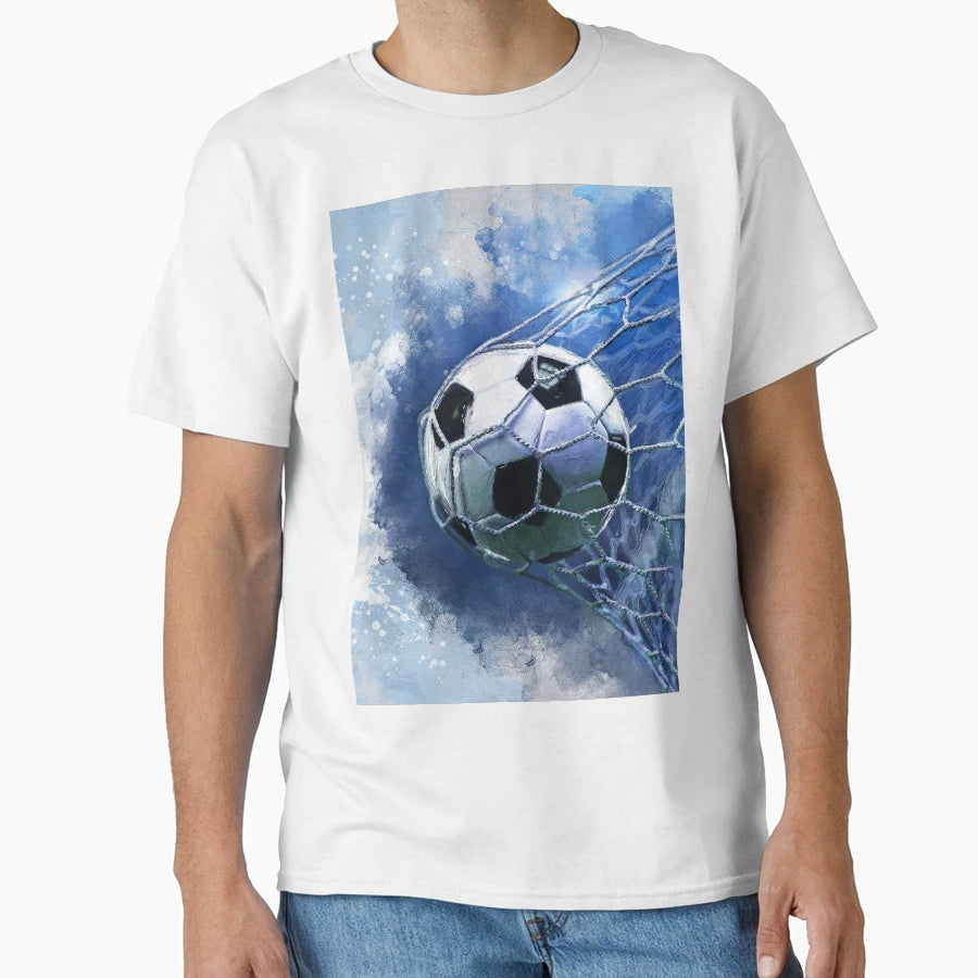 Football Watercolor Sport Art Football T-Shirt - Trendy Graphic for Adults - T-Shirt, Sweatshirt, Hoodie