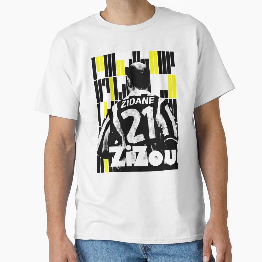Zinedine Zidanejuventus T-Shirt - Streetwear Style Men Women - T-Shirt, Sweatshirt, Hoodie