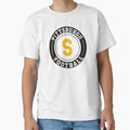 Pittsburgh Football Round Badge T-Shirt - Aesthetic Graphic for Adults - T-Shirt, Sweatshirt, Hoodie