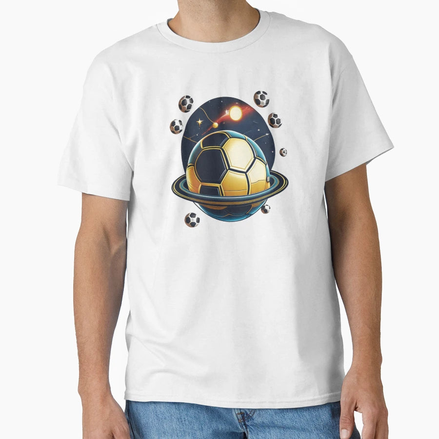 Football Spaceship T-Shirt - Casual Everyday Wear for Adults - T-Shirt, Sweatshirt, Hoodie