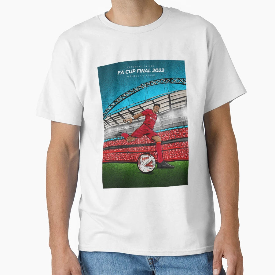 Liverpool Fc Fa Cup Final Winners T-Shirt - Custom Art Print Men Women - T-Shirt, Sweatshirt, Hoodie