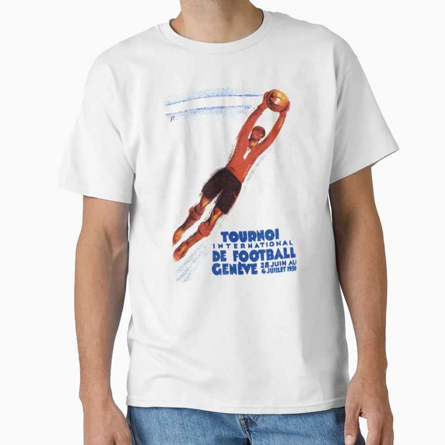 1930 European Soccer Tournament T-Shirt - Minimalist Print Unisex - T-Shirt, Sweatshirt, Hoodie