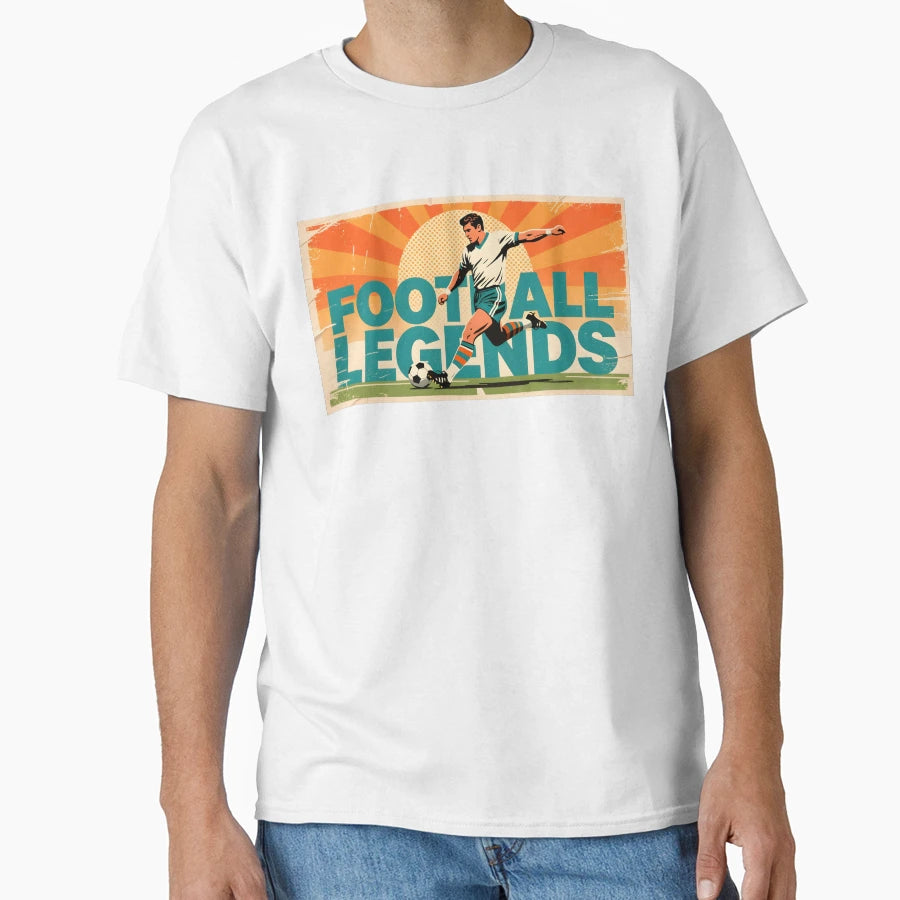 Football Legends Sports T-Shirt - Graphic Print Men Women - T-Shirt, Sweatshirt, Hoodie