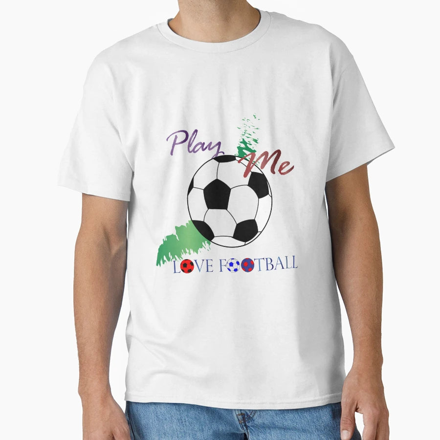 Love Football T-Shirt - Unique Graphic Men Women - T-Shirt, Sweatshirt, Hoodie